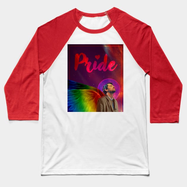 Castiel Pride 2021 Baseball T-Shirt by marv42